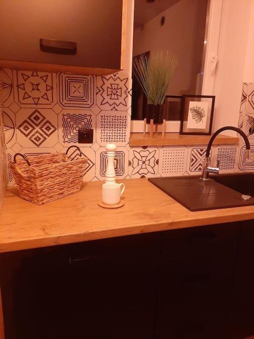 Nowoczesny Maly Apartament Nr 3 Orzysz Buitenkant foto